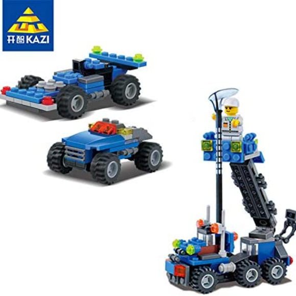 ADRAZA - 163PCS Truck Building Blocks baby Toys For children Birthday Gift - Picture 3 of 5